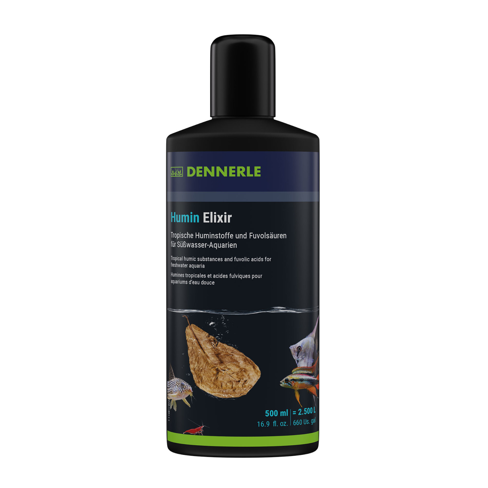 Dennerle Humin Elixier, Tropen-Wasseraufbereiter, 250 ml