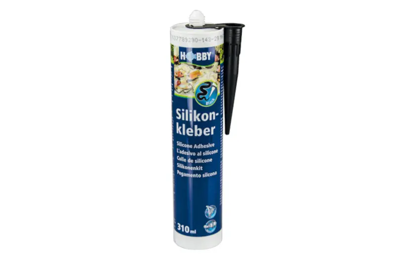 Hobby Silikonkleber schwarz, 310 ml Kartusche