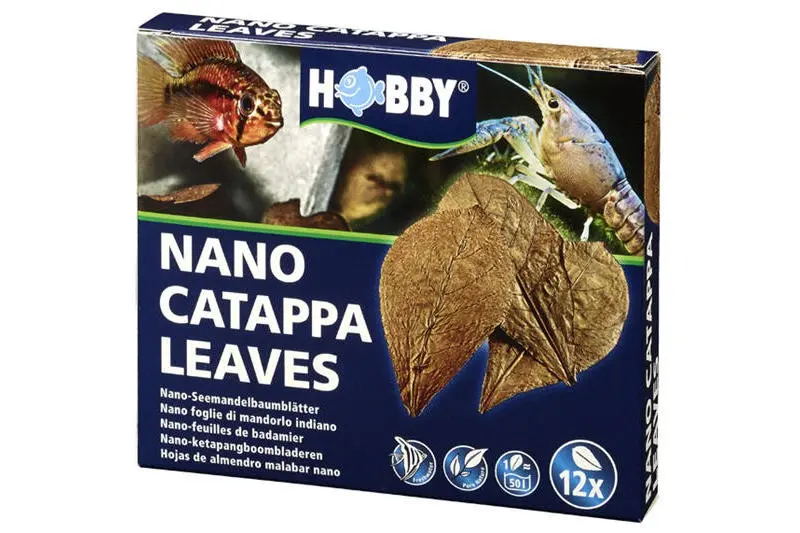 Hobby Nano Catappa Leaves, Seemandelbaumblätter, 12 St.