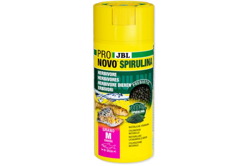 JBL ProNovo SPIRULINA Grano M, 250 ml CLICK