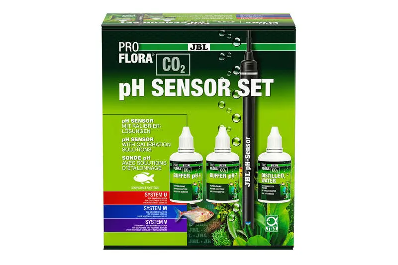 JBL PROFLORA CO2 pH SENSOR SET, pH-Elektrode und Kalibrierungsset