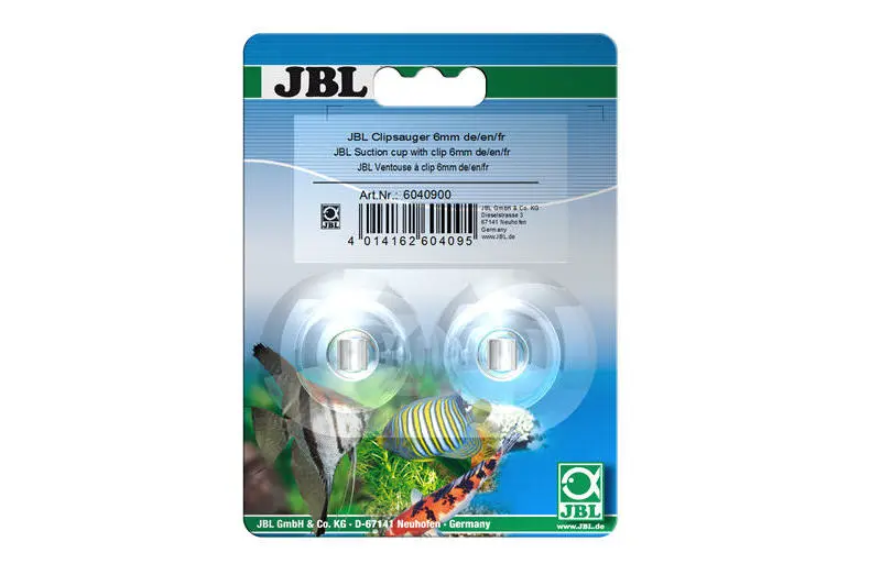 JBL ClipSauger 6 mm, 2 Stück