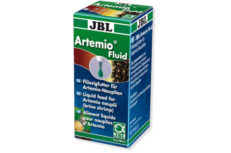 JBL ArtemioFluid, Aufzuchtfutter für Artemia, 50 ml