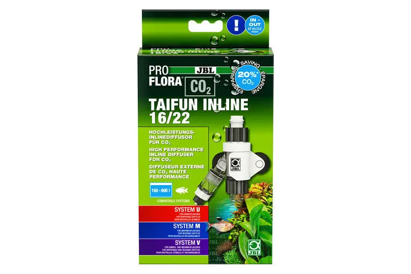 JBL ProFlora CO2 Taifun Inline 16/22